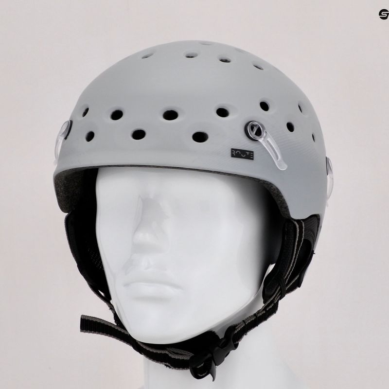 Casco da sci K2 Route grigio chiaro 11