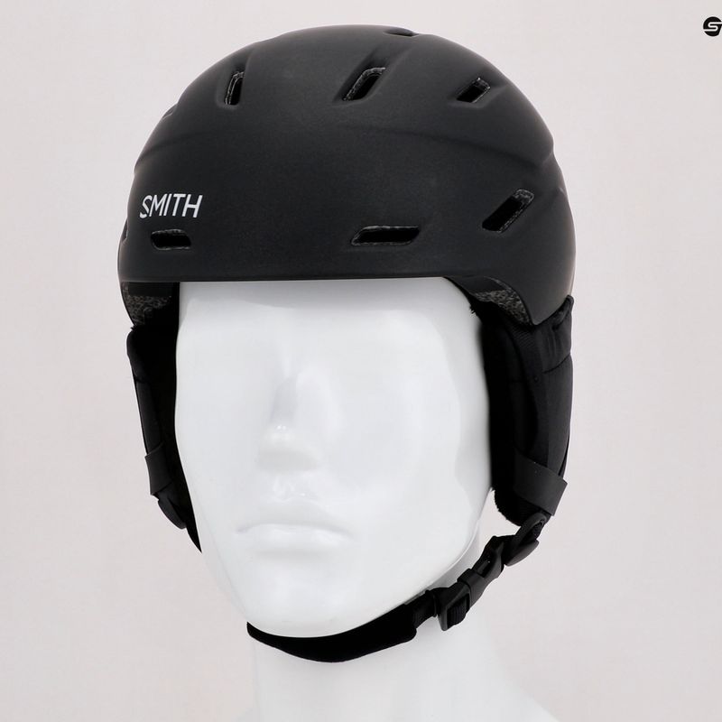 Casco da sci Smith Mirage nero perla 12
