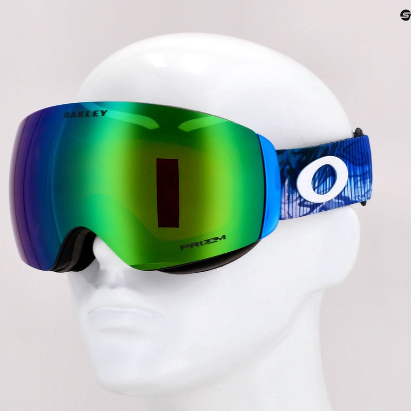 Oakley Flight Deck M mikaela shiffrin sig/prizm snow jade iridium occhiali da sci 5