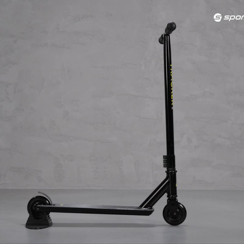 Meteor Tracker scooter freestyle nero/giallo 8