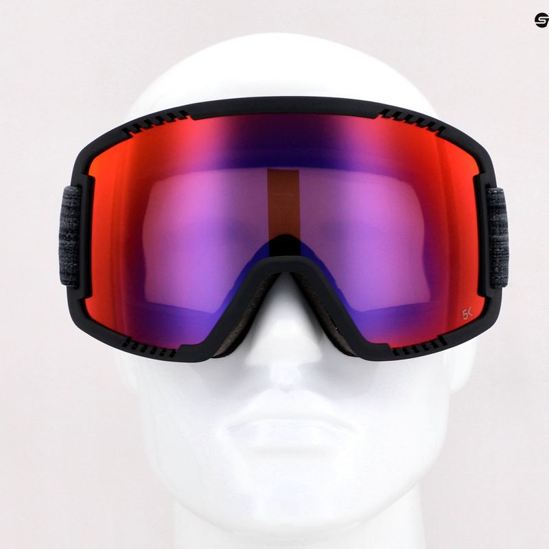 Occhiali da sci HEAD Contex Pro 5K EL rosso/kore 10