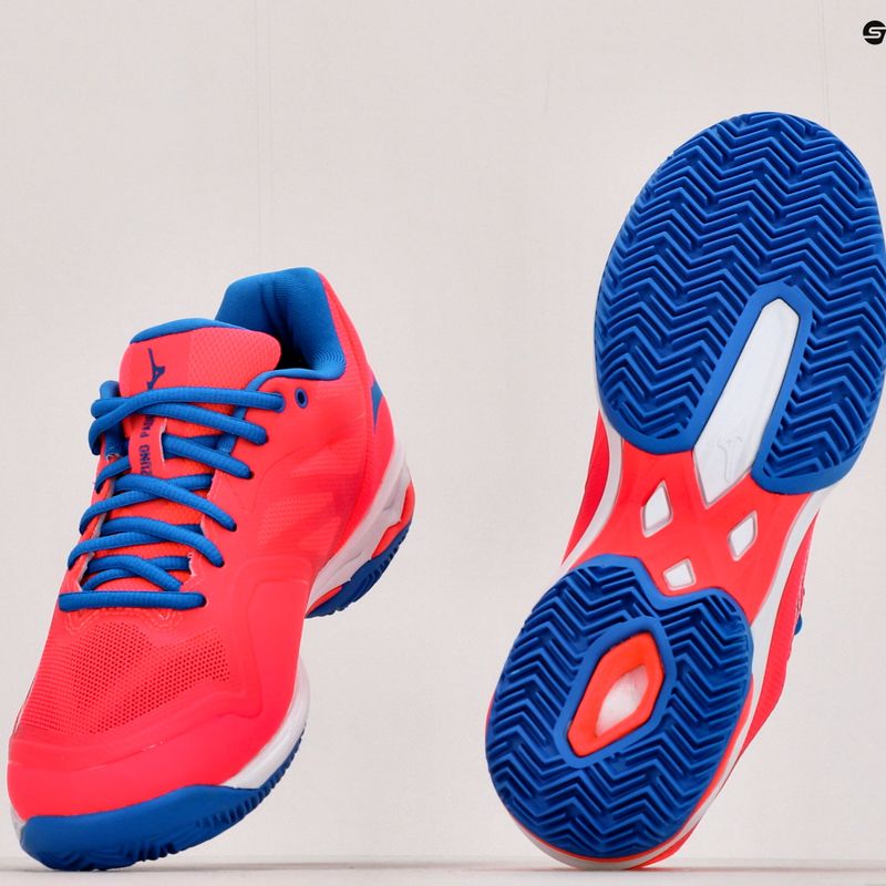 Scarpe da padel donna Mizuno Wave Exceed Light CC Padel rosa 61GB222363 18