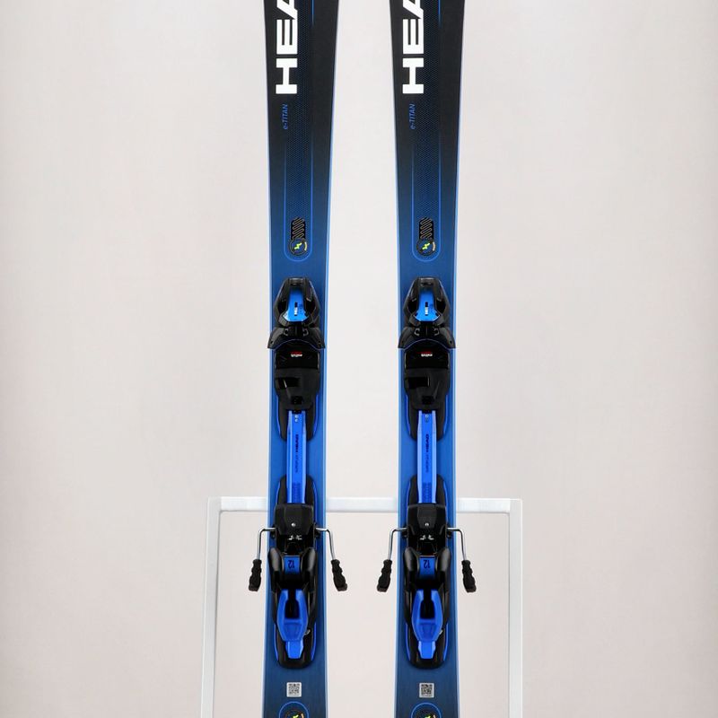 HEAD Supershape e-Titan SW SF-PR + attacchi PRD 12 nero/blu 12