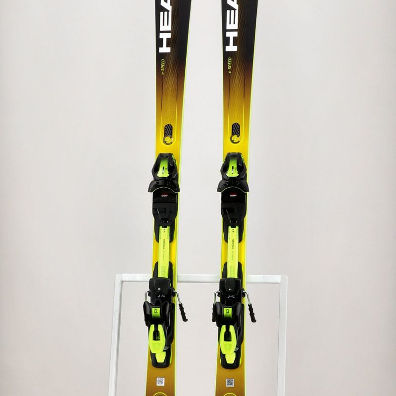 HEAD Supershape e-Speed SW SF-PR + attacchi PRD 12 nero/giallo 12