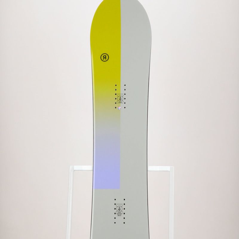 Snowboard donna RIDE Compact grigio/giallo 12