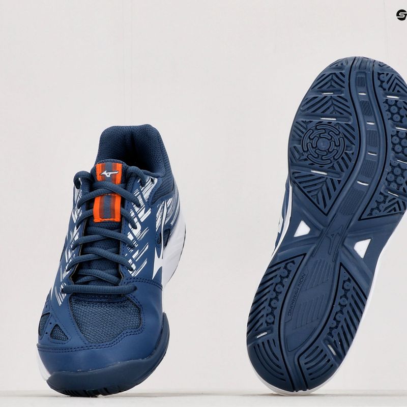Scarpe da pallamano per bambini Mizuno Stealth Star C blu X1GC2107K21 15
