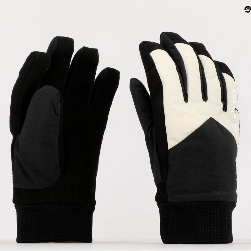 Guanti da trekking Salewa per bambini PTX/TWR nero out/outmeal 10