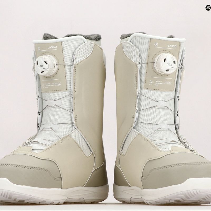 Scarponi da snowboard da uomo RIDE Lasso sbiancati 10