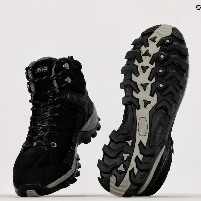 Stivali da trekking da uomo CMP Rigel Mid nero 3Q12947 12