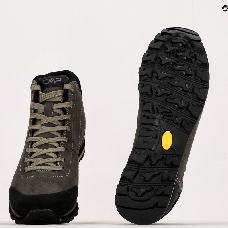 Stivali da trekking da uomo CMP Elettra Mid marrone 38Q4597 18