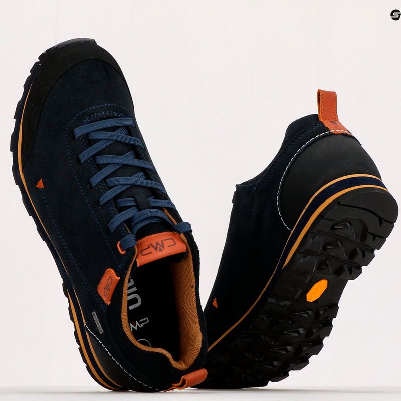 Scarpe da trekking da uomo CMP Elettra Low Wp nero/blu 14