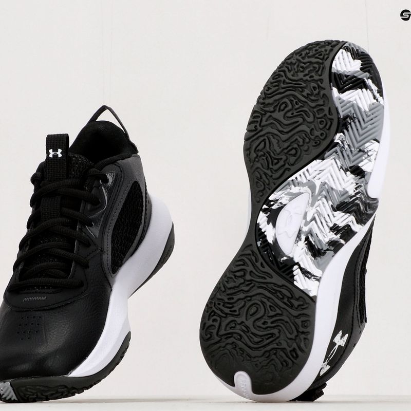 Under Armour GS Lockdown 6 nero profondo scarpe da basket per bambini 13