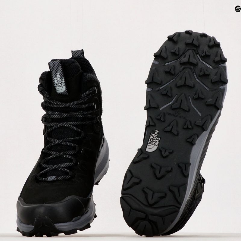 Scarponi da trekking da uomo The North Face Vectiv Fastpack Insulated Futurelight nero/grigio vanadis 18