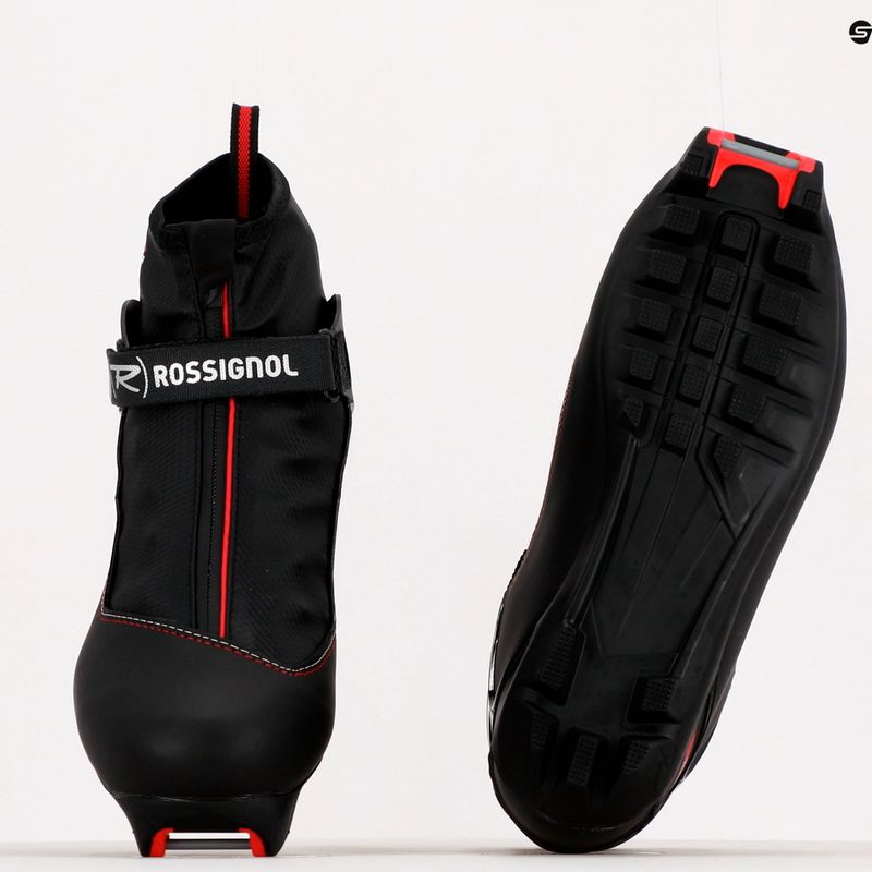 Scarponi da sci di fondo da uomo Rossignol XC-3 nero 18
