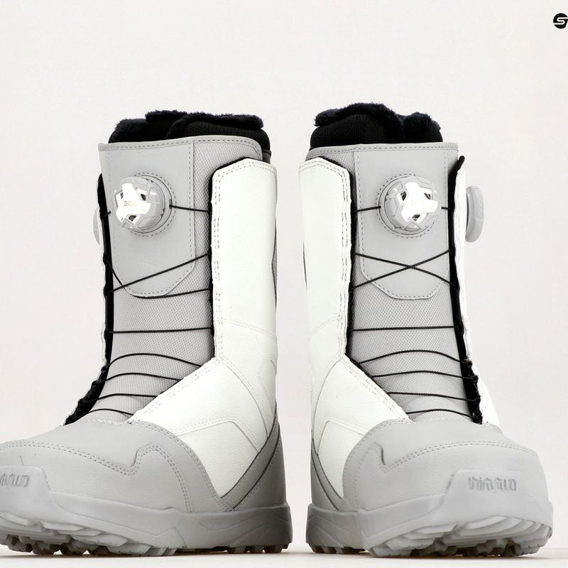 Scarponi da snowboard da donna ThirtyTwo Stw Double Boa W'S '22 grigio/bianco 14