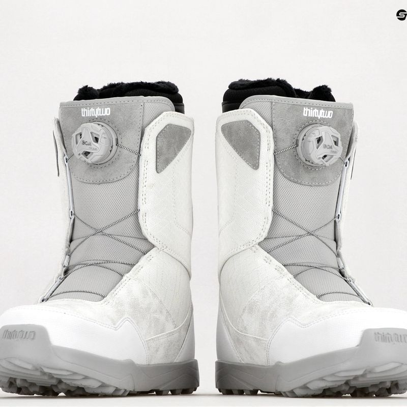 Scarponi da snowboard da donna ThirtyTwo Shifty Boa W'S '22 bianco 14