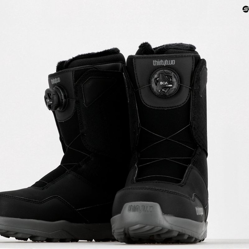 Scarponi da snowboard da donna ThirtyTwo Shifty Boa W'S '22 nero 14