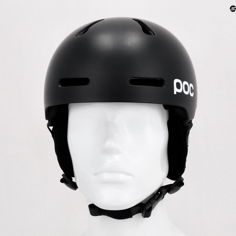 Casco da sci POC Fornix nero uranio opaco 6