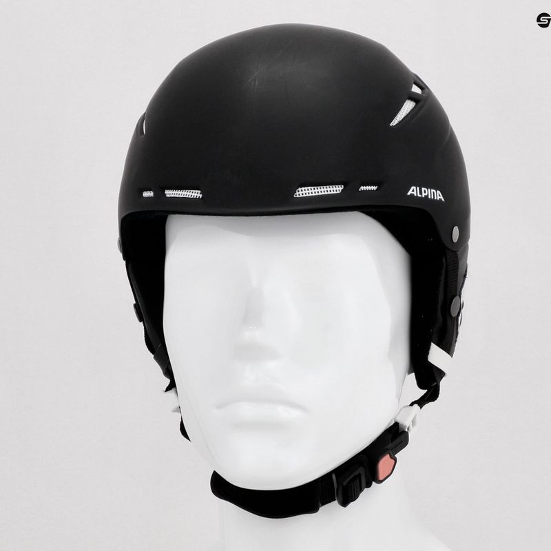 Casco da sci Alpina Biom nero opaco 9