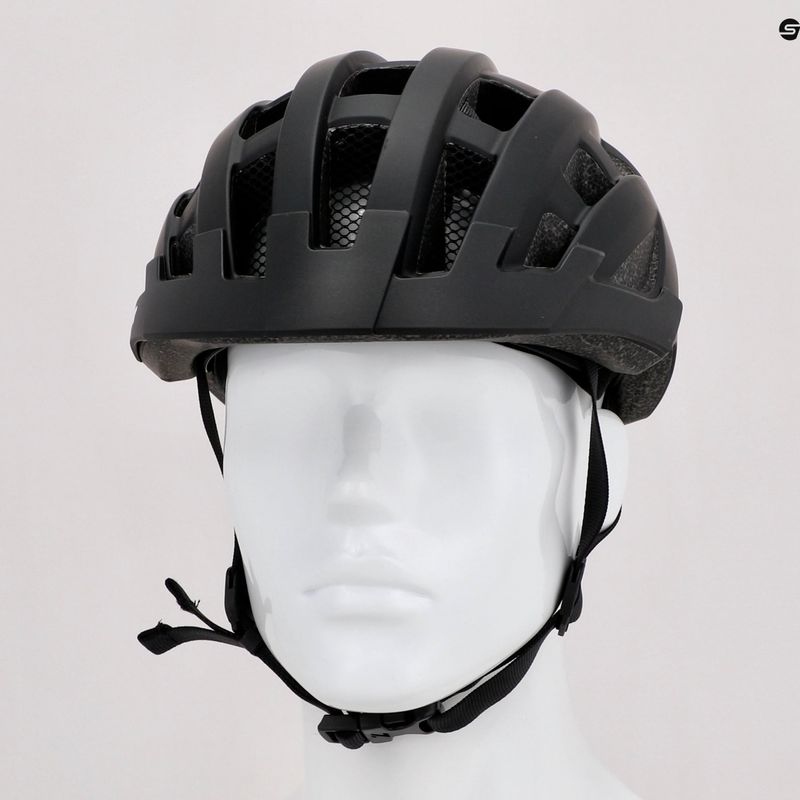 Casco da bicicletta Lazer Comp DLX nero opaco 9