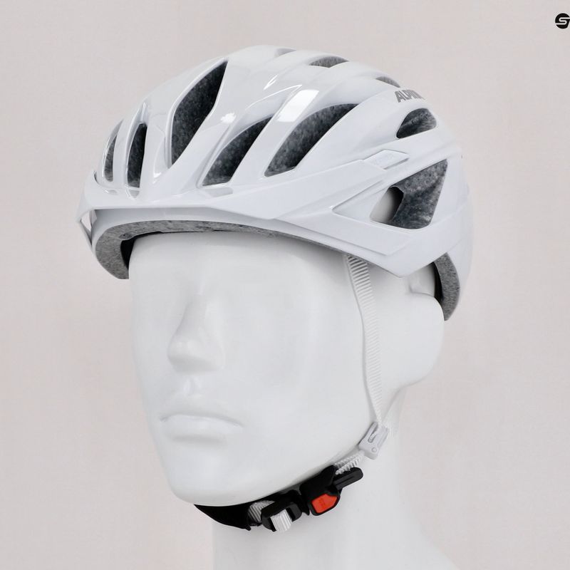 Casco da bici Alpina Parana bianco lucido 9