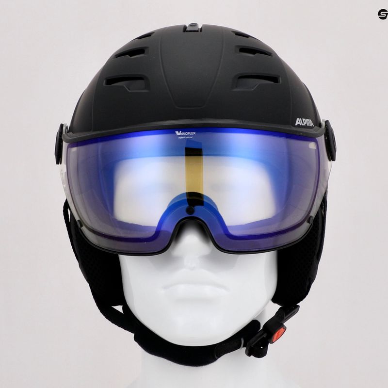 Casco da sci Alpina Jump 2.0 VM nero opaco 5
