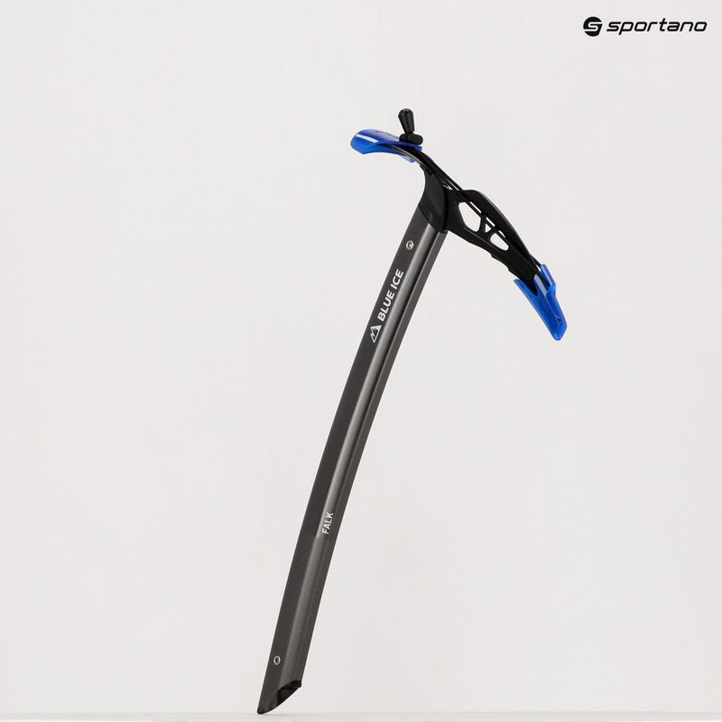 BLUE ICE Falk Ice Axe guancia di ghiaccio grigio/scuro 7