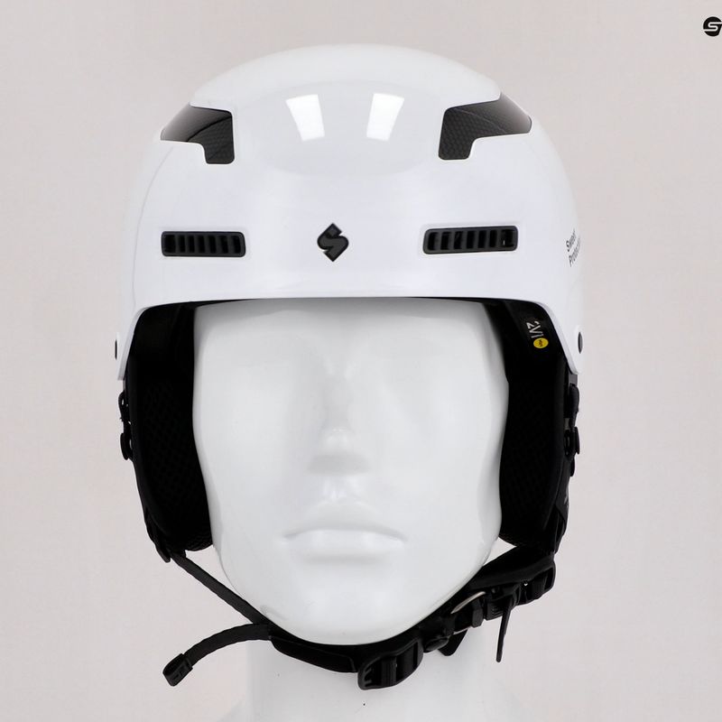 Casco da sci Sweet Protection Trooper 2Vi MIPS bianco lucido 15