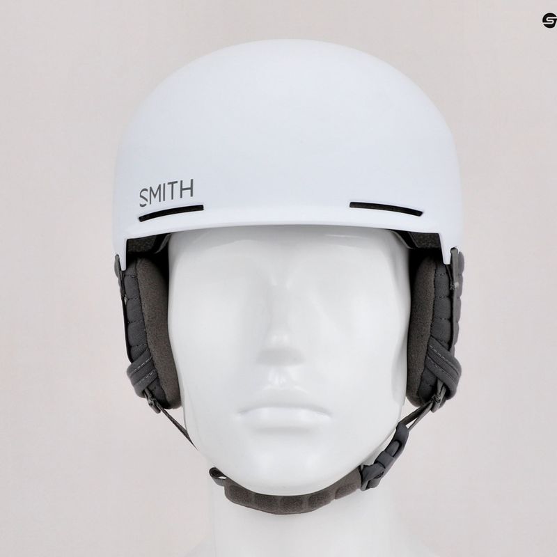 Casco da sci Smith Scout bianco opaco 10