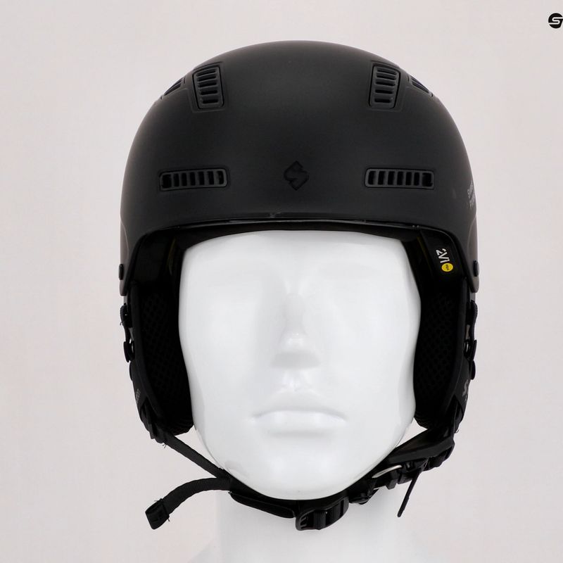 Casco da sci Sweet Protection Igniter 2Vi MIPS dirt nero 16