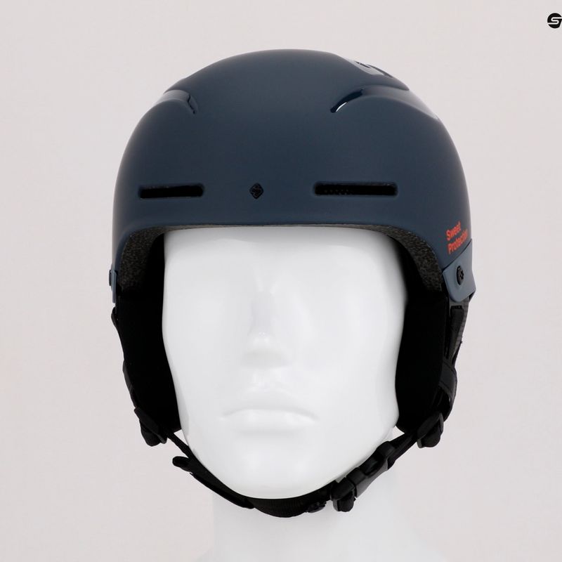 Casco da sci Sweet Protection Blaster II blu ombra opaco 15