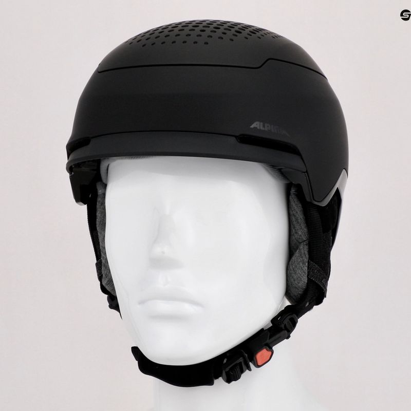 Casco da sci Alpina Gems nero opaco 15