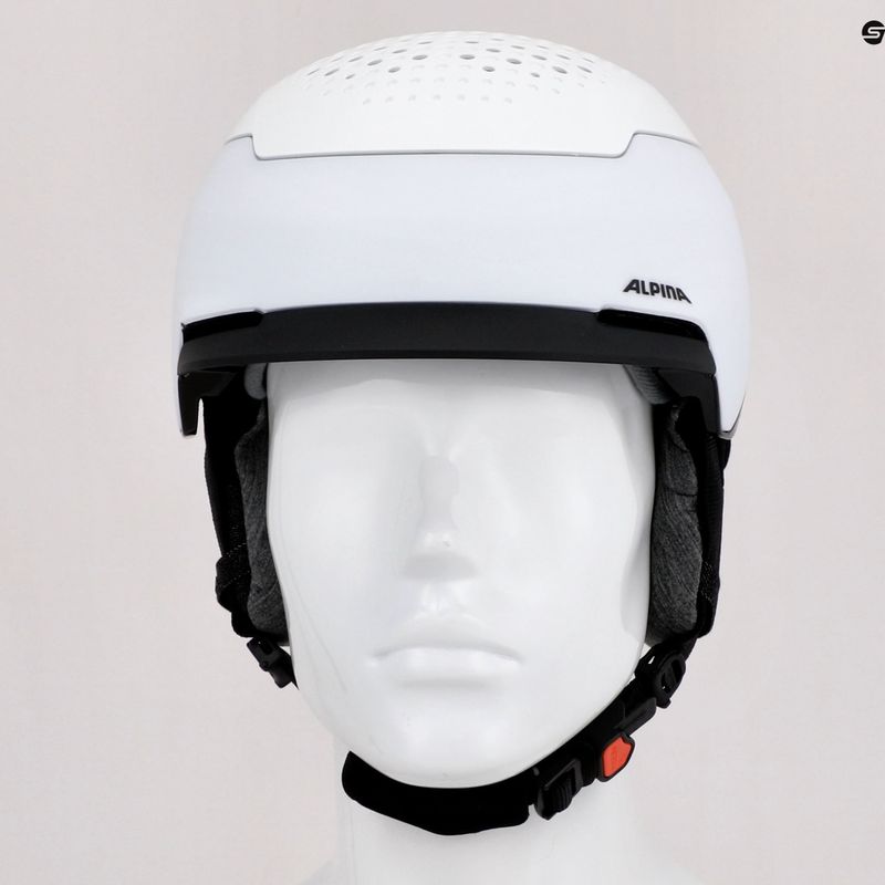 Casco da sci Alpina Gems bianco opaco 15