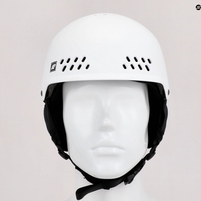 Casco da sci K2 Phase Pro bianco 12