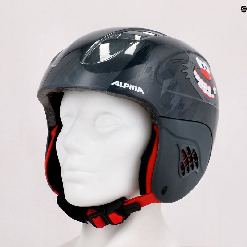 Casco da sci Alpina Carat gatto birichino per bambini 10