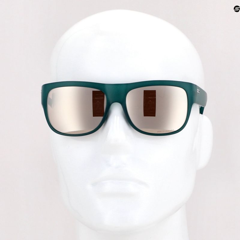 Occhiali da sole POC Want moldanite verde/marrone/argento a specchio 9