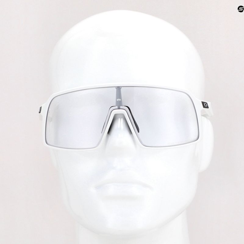 Occhiali da sole Oakley Sutro bianco opaco/nero fotocromatico 11