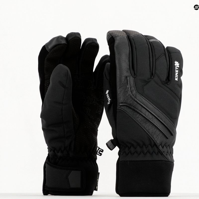 Guanto da sci KinetiXx Bruce Ski Alpin GTX uomo nero 7