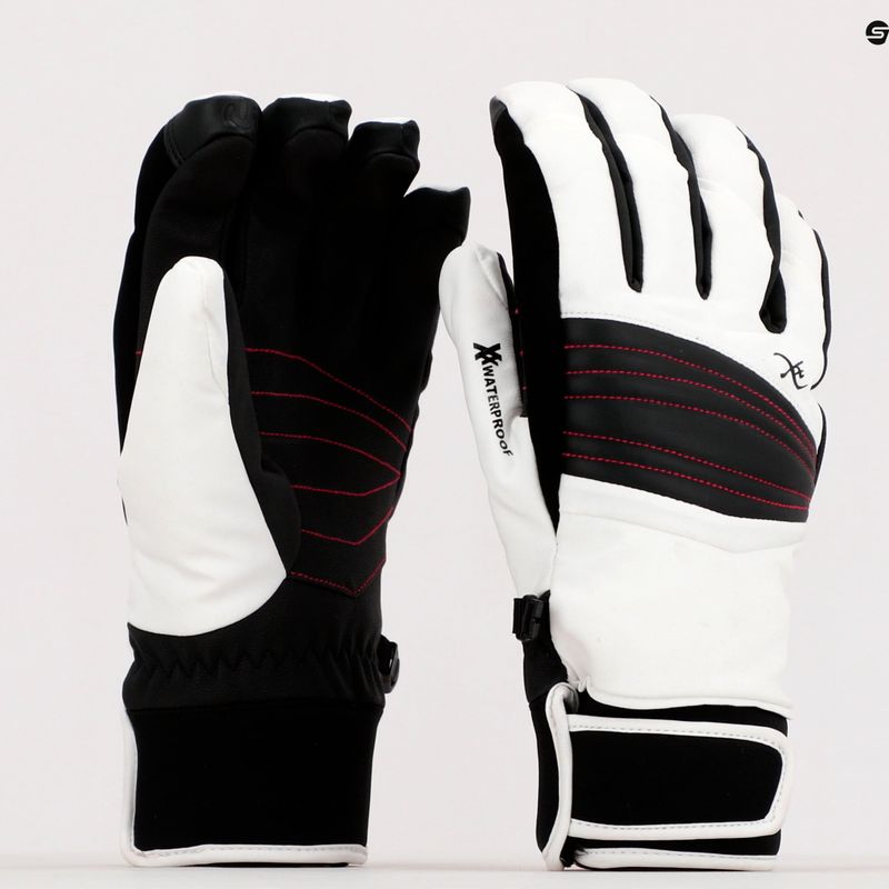 Guanti da sci KinetiXx Agatha da donna Alpin bianco 6