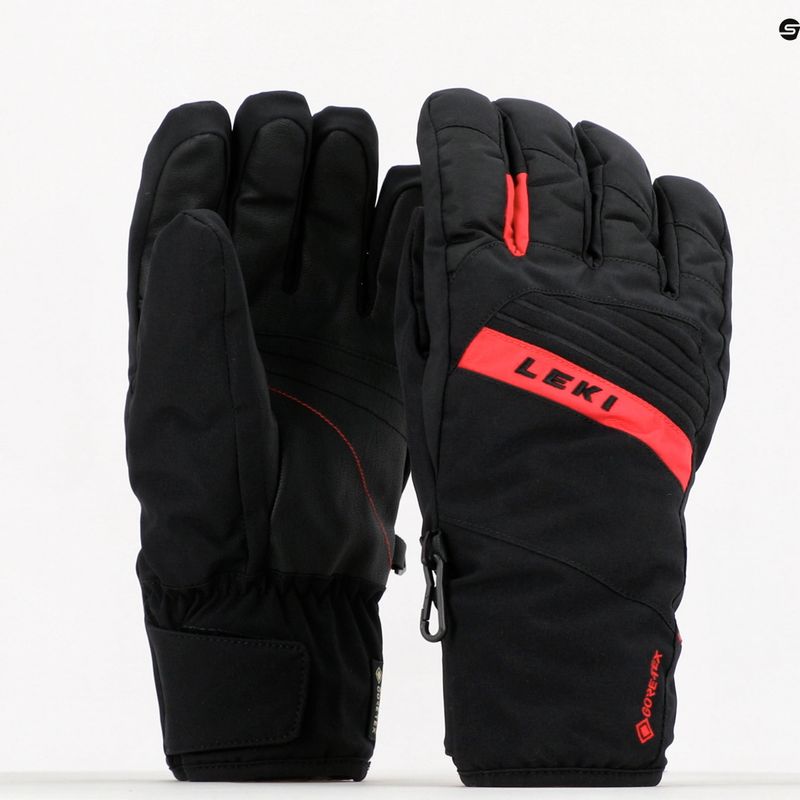 LEKI Space Gtx guanti da sci da uomo rosso 643861302 5