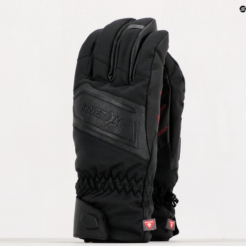 Guanti KinetiXx Ben Ski Alpin uomo nero 7