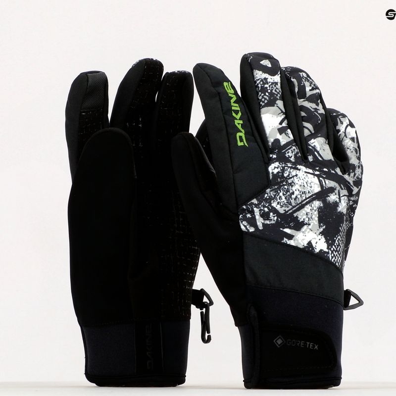 Guanto da snowboard Dakine Impreza Gore-Tex da uomo street art 7