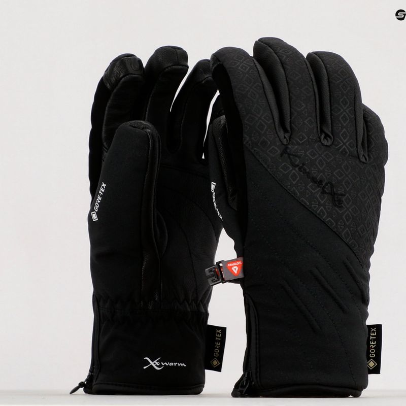 Guanto da sci KinetiXxx Ashly Ski Alpin GTX donna nero 7