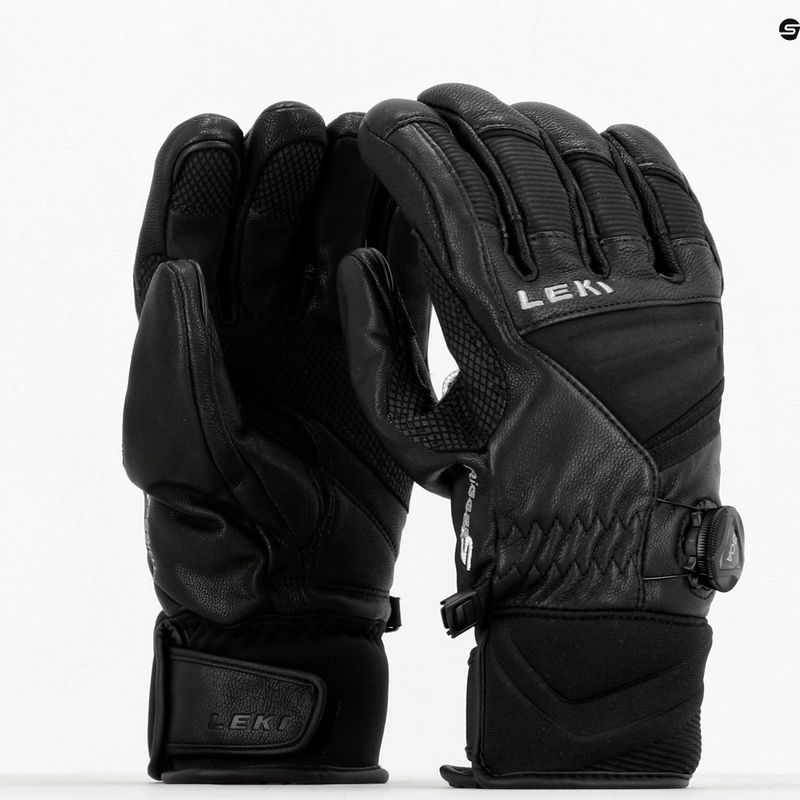 LEKI Griffin Tune S Boa guanto da sci da uomo nero 649808301 5