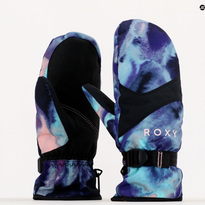Guanti da snowboard da donna ROXY Jetty true black petole 8