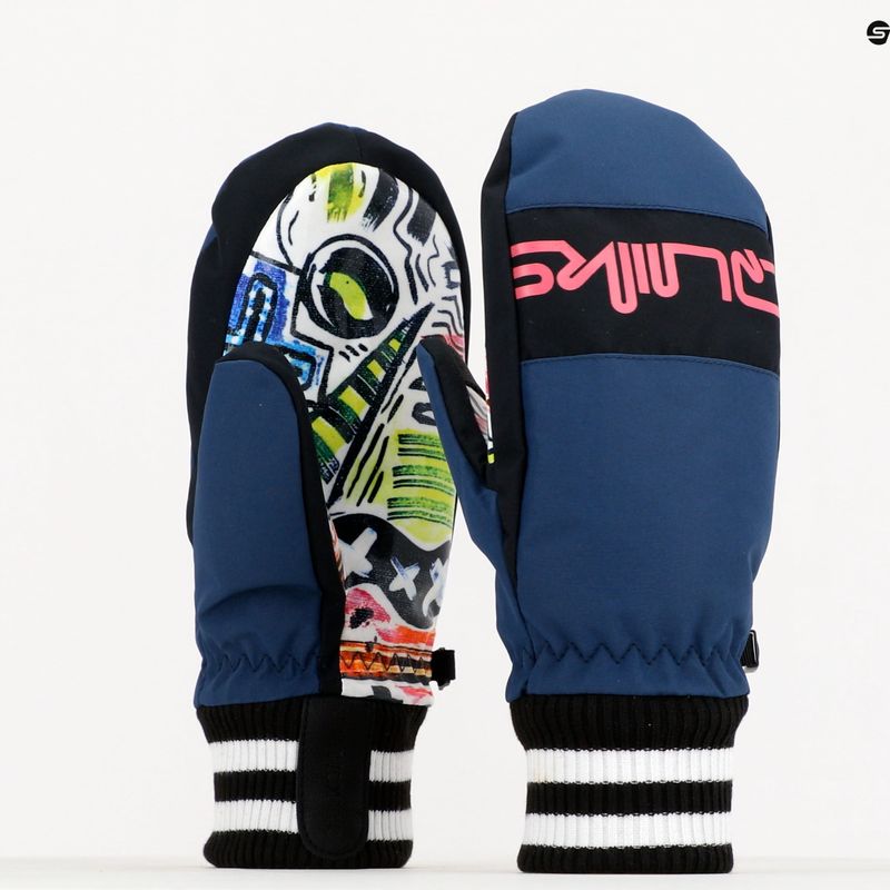Guanti da snowboard Quiksilver Method da uomo, blu 7