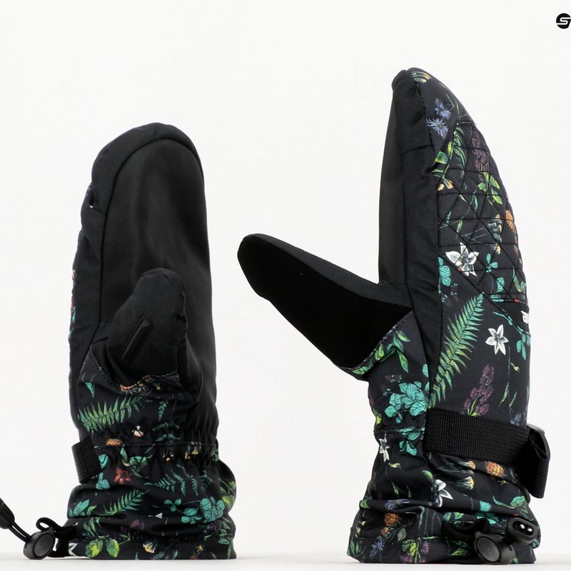 Dakine Camino Mitt guanti da snowboard da donna in legno floreale 11