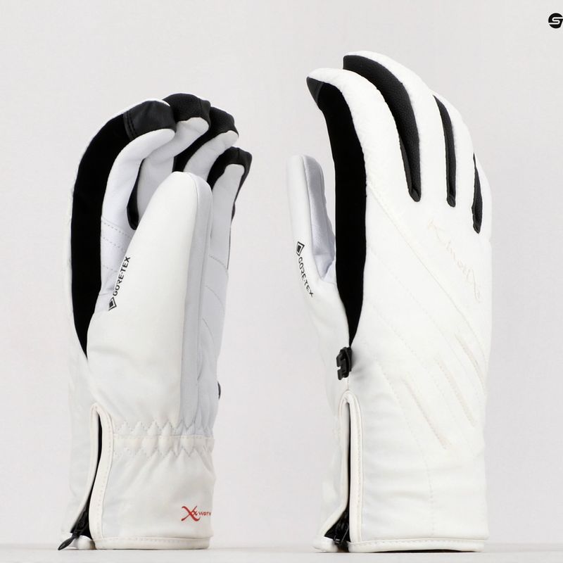 Guanti KinetiXx Ashly Ski Alpin GTX da donna Bianco 6