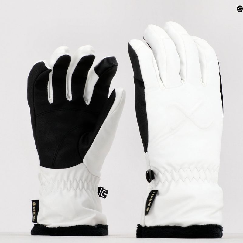 Guanto da sci KinetiXx Ada Ski Alpin GTX da donna bianco 7
