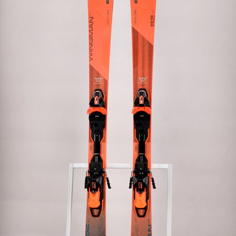Sci da discesa Elan Wingman 82 CTI Fusion + attacchi EMX 12 2021 arancio/blu 12